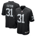 Brandon Facyson Las Vegas Raiders Team Game Jersey - ?Black