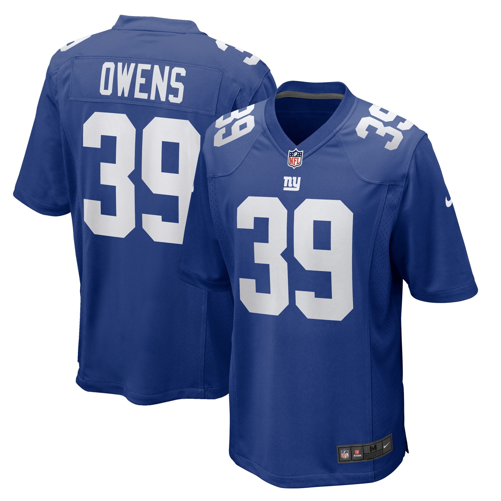 Gervarrius Owens New York Giants Team Game Jersey - ?Royal