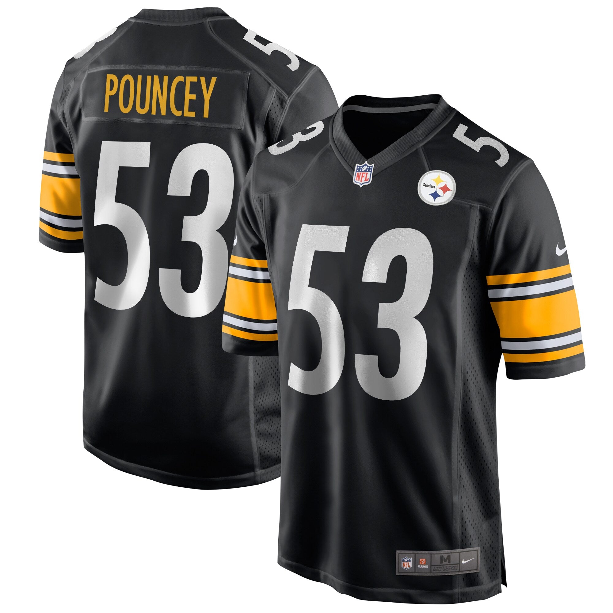 Maurkice Pouncey Pittsburgh Steelers Game Jersey - Black
