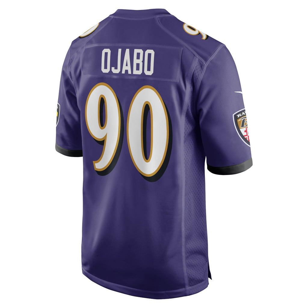 David Ojabo Baltimore Ravens Player Game Jersey - Purple