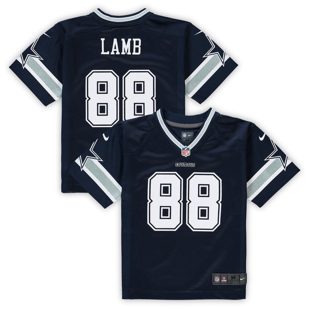 Preschool CeeDee Lamb Navy Dallas Cowboys Game Jersey