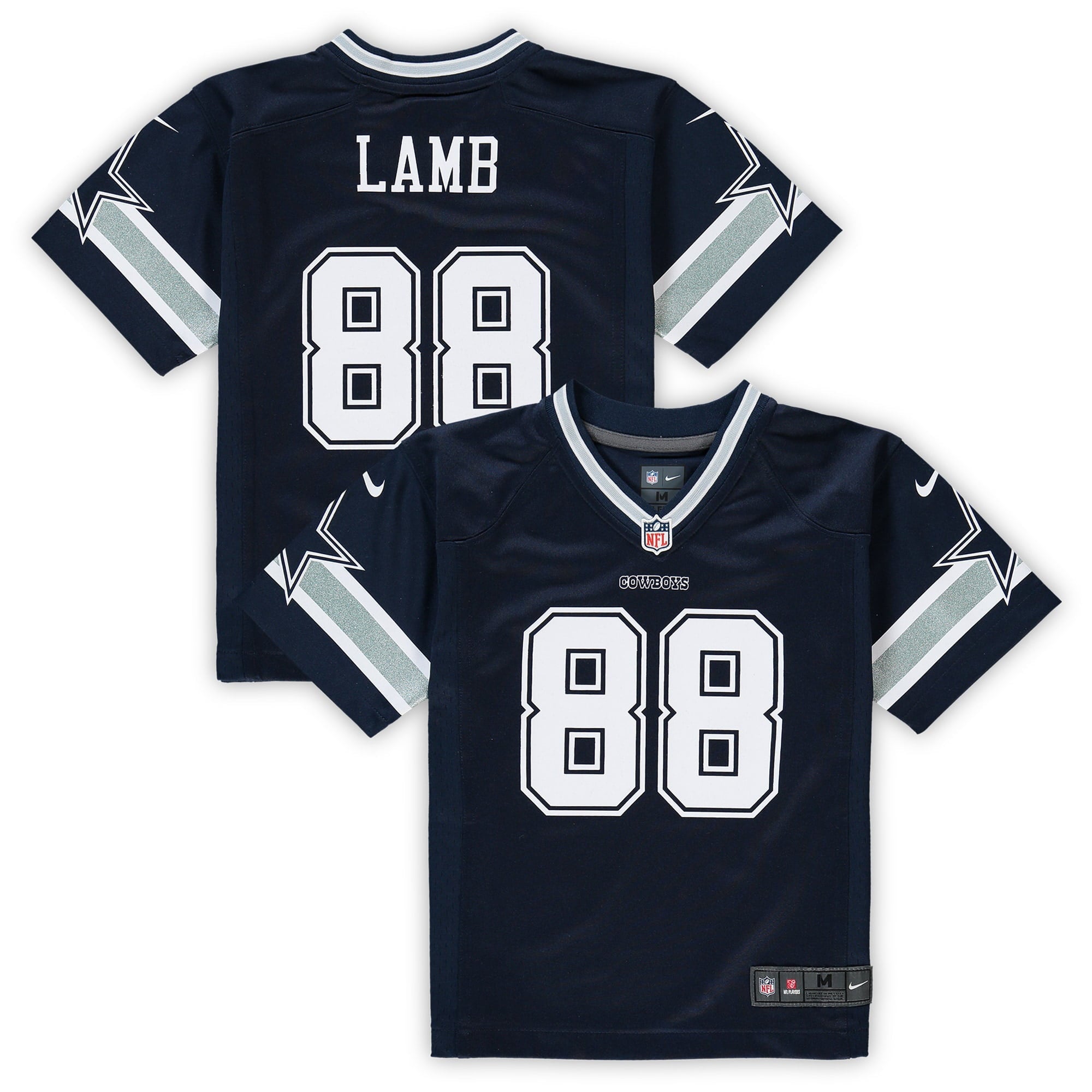 Preschool CeeDee Lamb Navy Dallas Cowboys Game Jersey