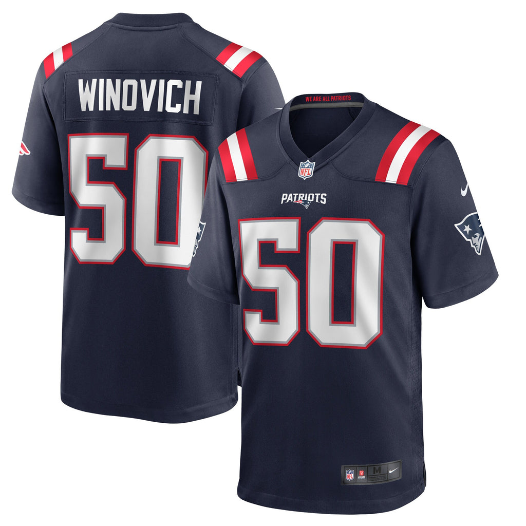 Chase Winovich New England Patriots Game Jersey - Navy