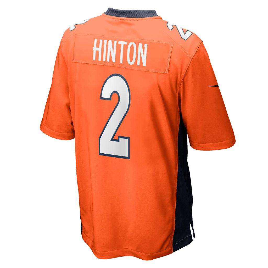 Kendall Hinton Denver Broncos Game Jersey - Orange