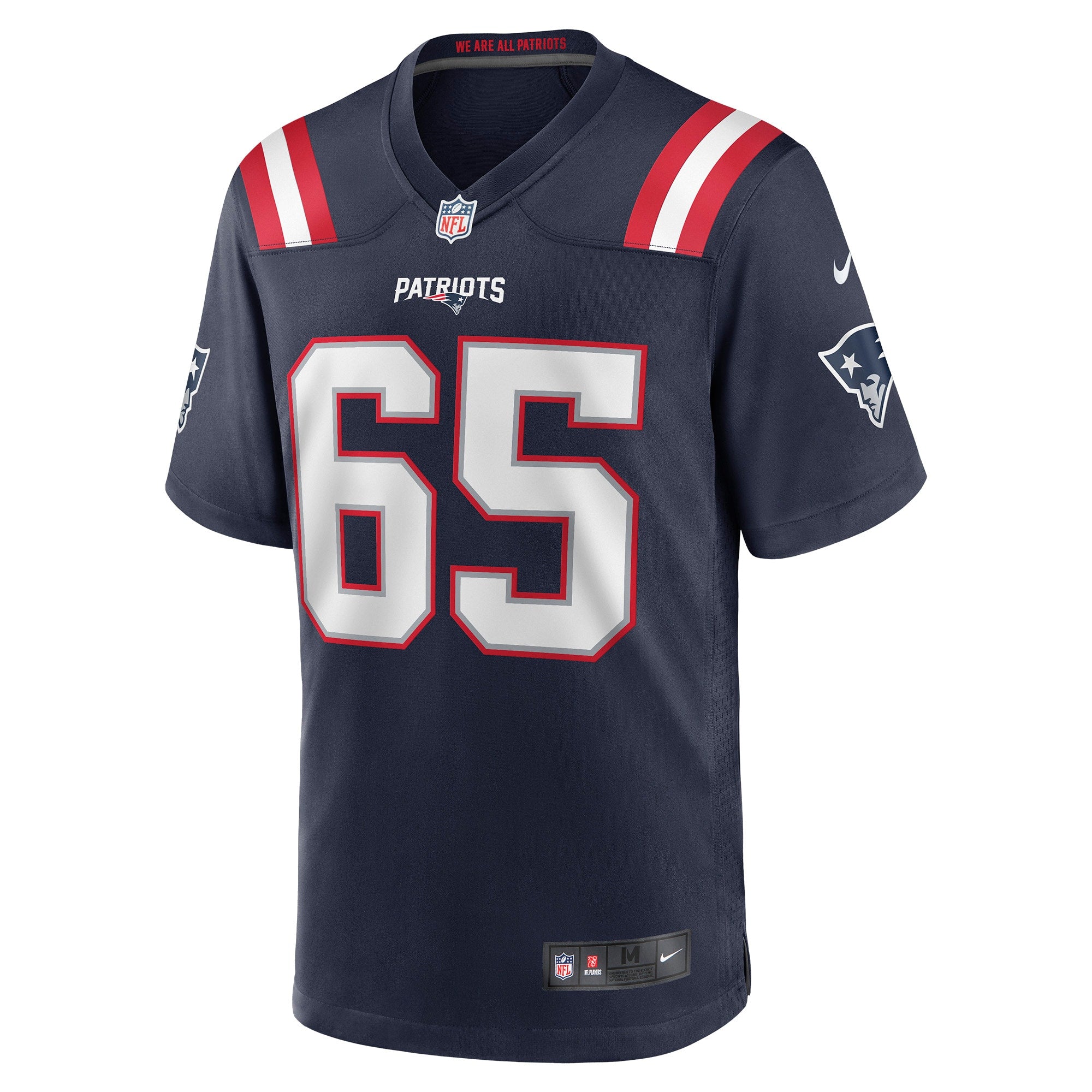James Ferentz New England Patriots Game Jersey - Navy