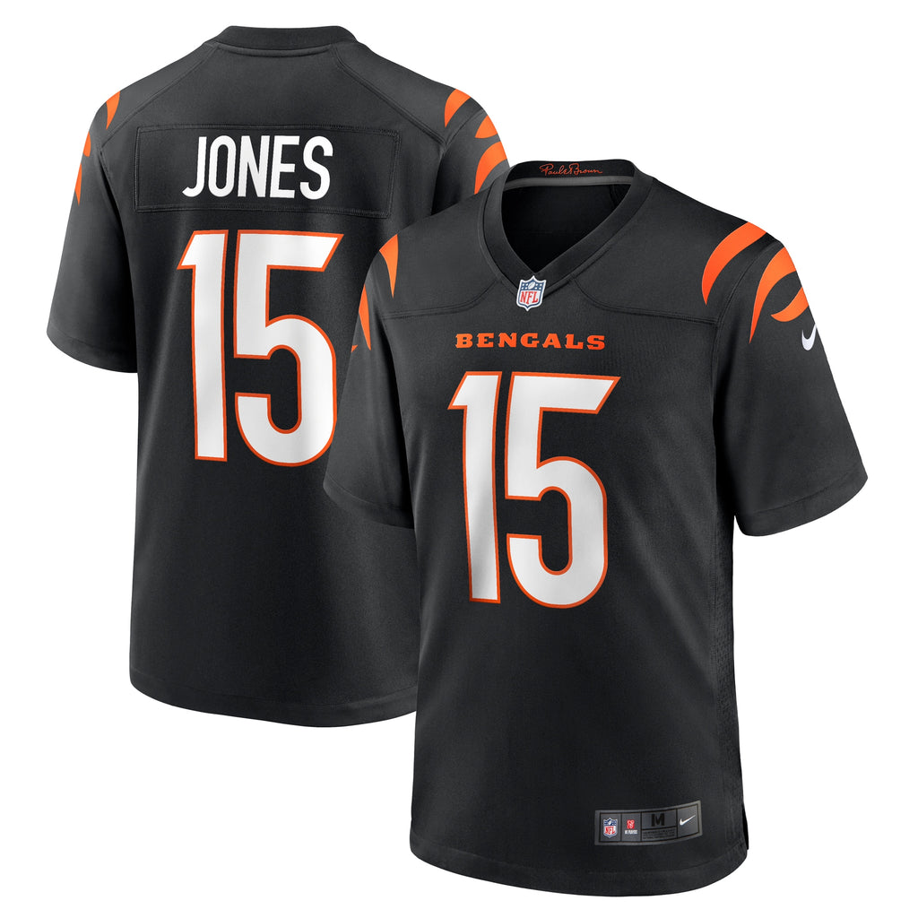 Charlie Jones Cincinnati Bengals Team Game Jersey - ?Black