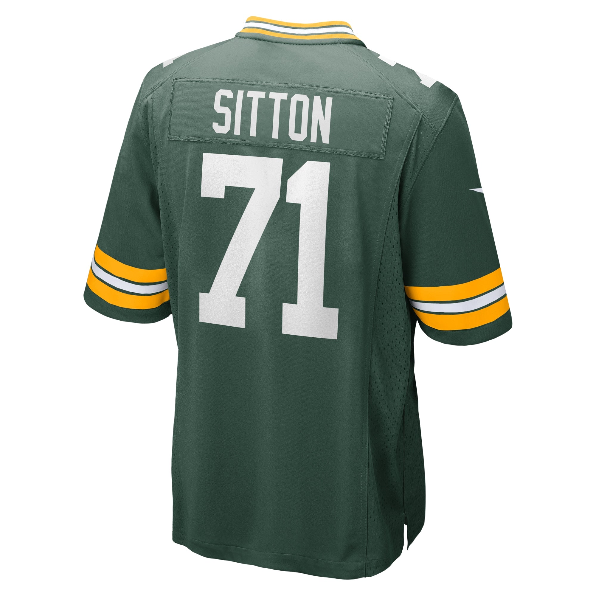 Josh Sitton Green Bay Packers Retired Game Jersey - Green