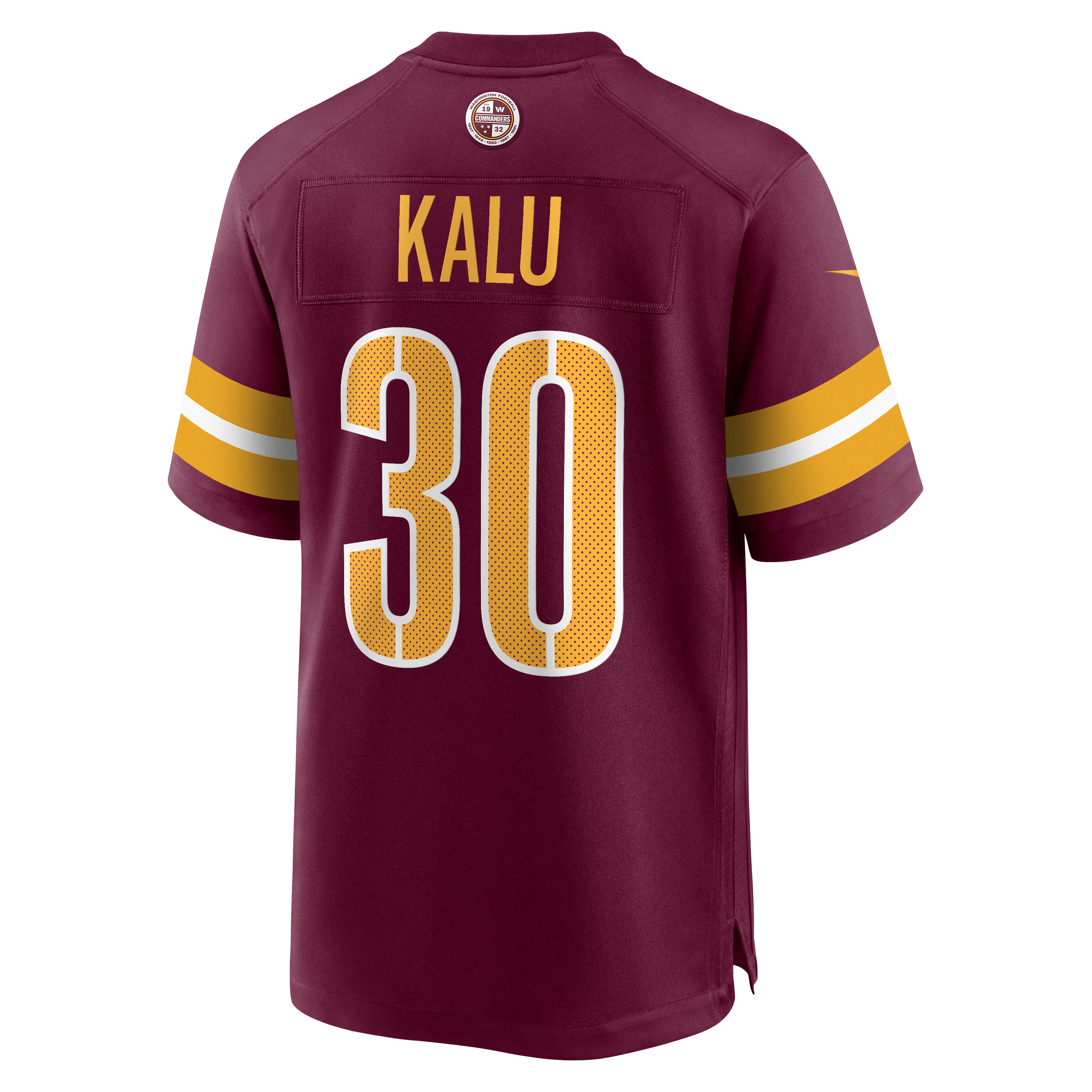 Joshua Kalu Washington Commanders ?Game Jersey - Burgundy