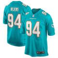 Christian Wilkins Miami Dolphins Game Jersey - Aqua