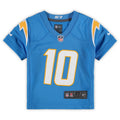 Preschool Justin Herbert Powder Blue Los Angeles Chargers Game Jersey