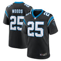 Xavier Woods Carolina Panthers Team Game Jersey - Black